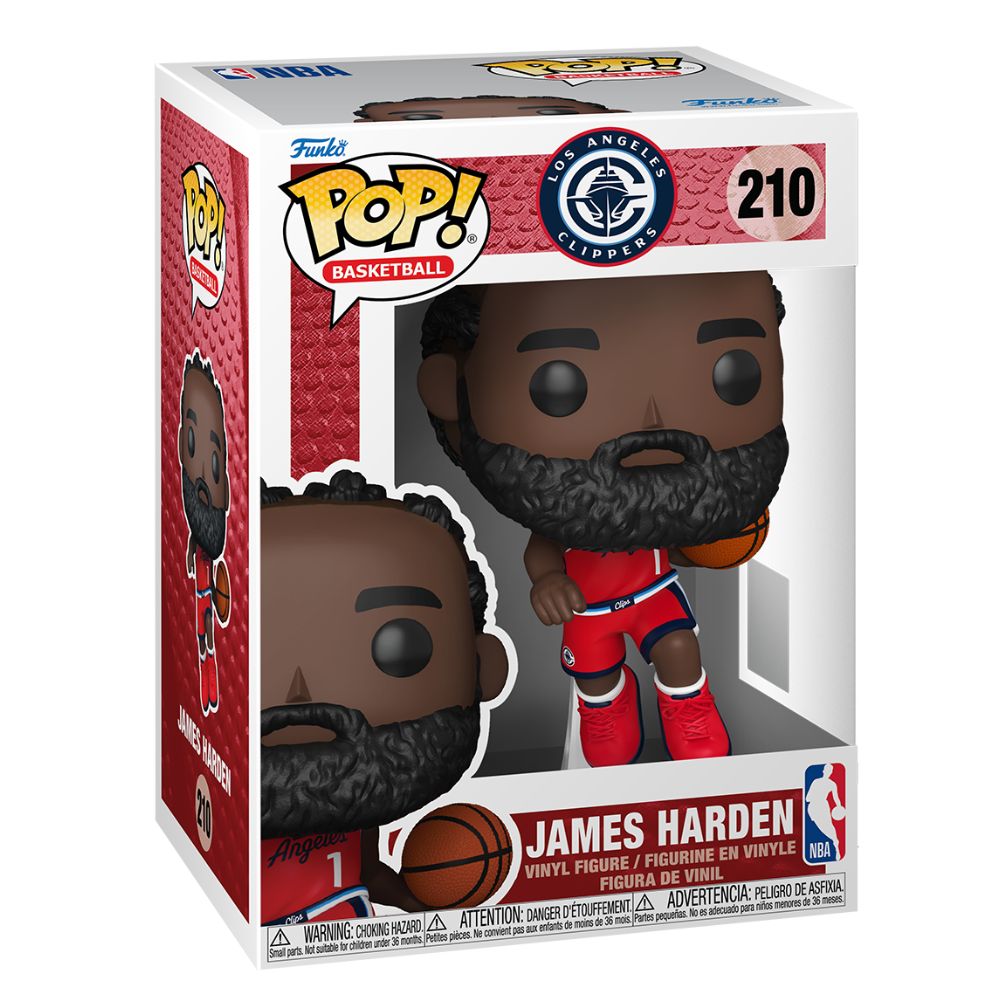 NBA Basketball - James Harden (Los Angeles Clippers) Pop! Vinyl