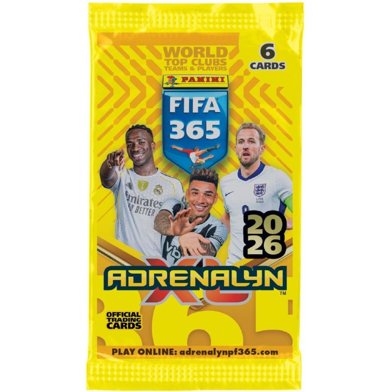 FIFA 365 Adrenalyn XL 2026 Soccer Card Booster Box (50 Boosters)