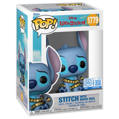 LIlo & Stitch - Stitch with Movie Reel US Exclusive Pop! Vinyl