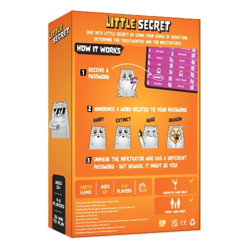 Little Secret (By Exploding Kittens) – Gametraders Rouse Hill