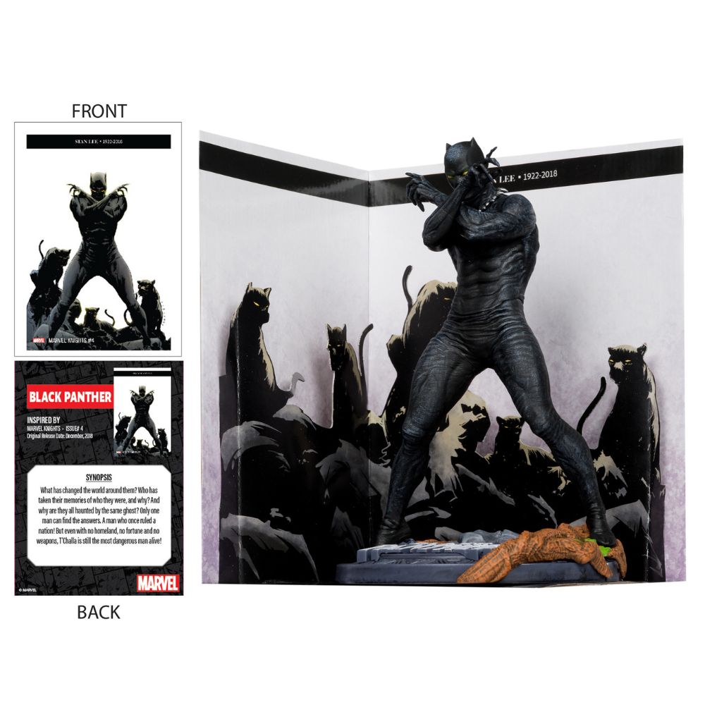 Marvel - Black Panther "Marvel Knights #4" 1:10 Figure