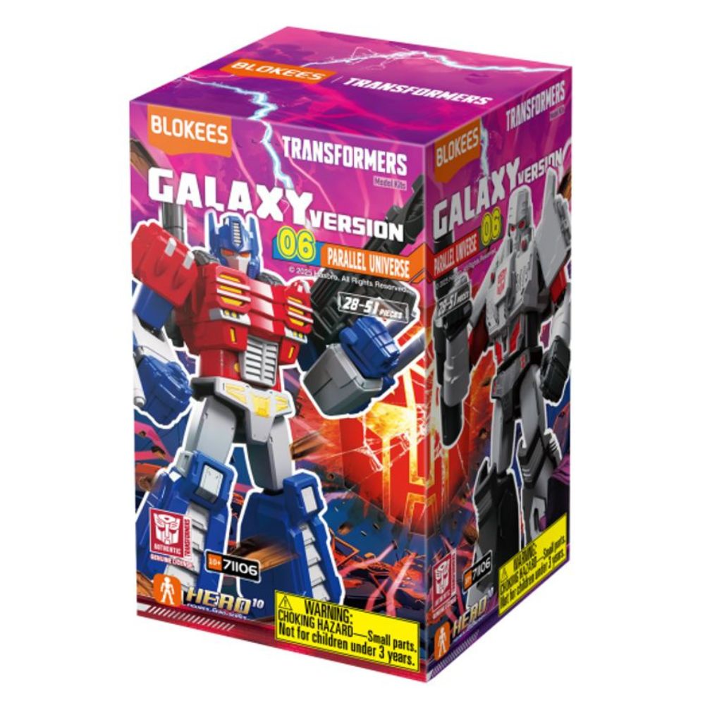 Blokees Figure - Transformers Galaxy Version 06 - The Amazing Miracle (Blind box) 1 Unit