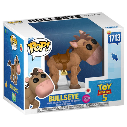 Toy Story 5 - Bullseye Flocked US Exclusive Pop! Vinyl Premium
