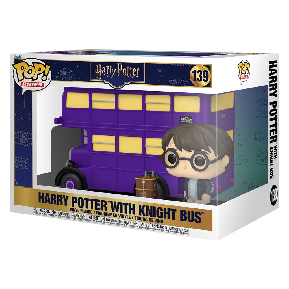 Harry Potter - Harry Potter with Knight Bus Pop! Rides Vinyl