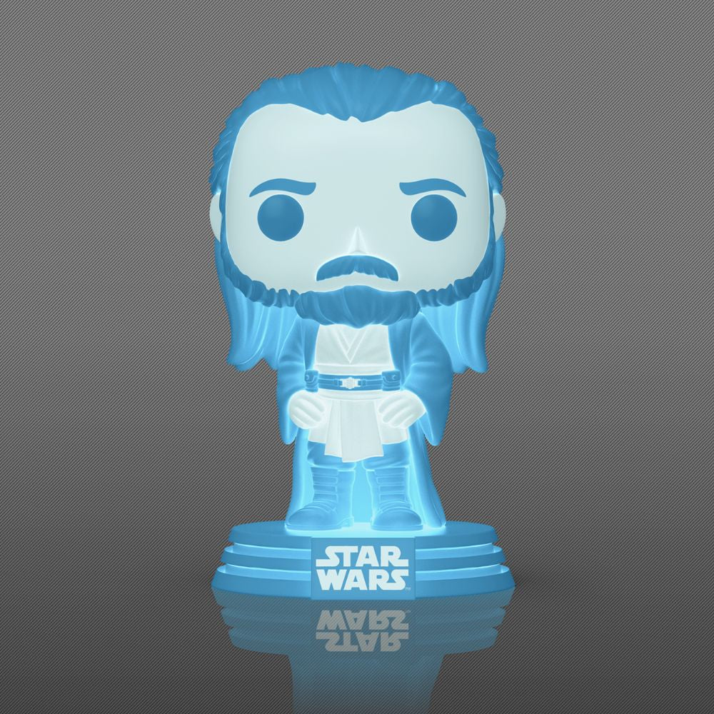 Star Wars: Obi-Wan Kenobi (2022) - Qui-Gon Jinn (Force Ghost) Glow in the Dark US Exclusive Pop! Vinyl