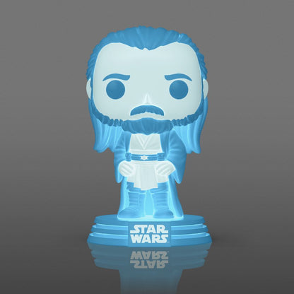 Star Wars: Obi-Wan Kenobi (2022) - Qui-Gon Jinn (Force Ghost) Glow in the Dark US Exclusive Pop! Vinyl