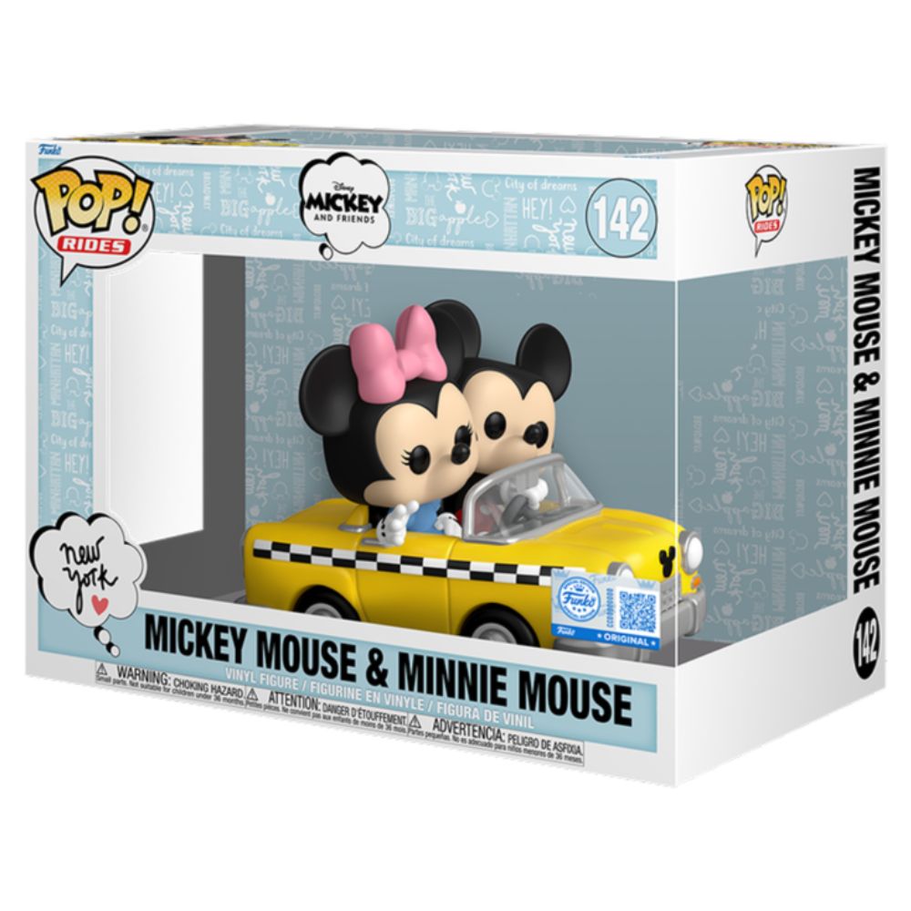 Mickey & Friends - Mickey Mouse & Minnie Mouse in Taxi Pop! Vinyl Ride