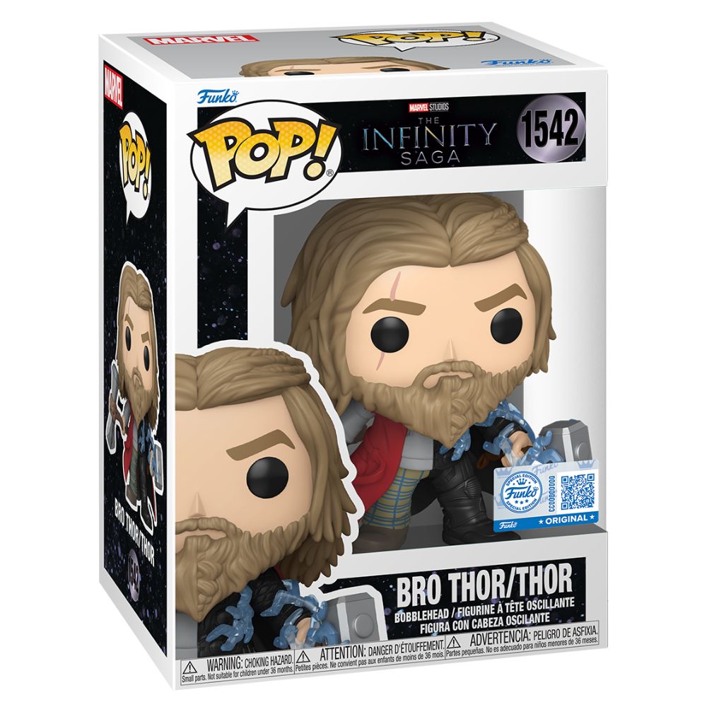 Marvel: Split - Bro Thor/Thor US Exclusive Pop! Vinyl