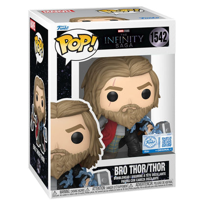 Marvel: Split - Bro Thor/Thor US Exclusive Pop! Vinyl
