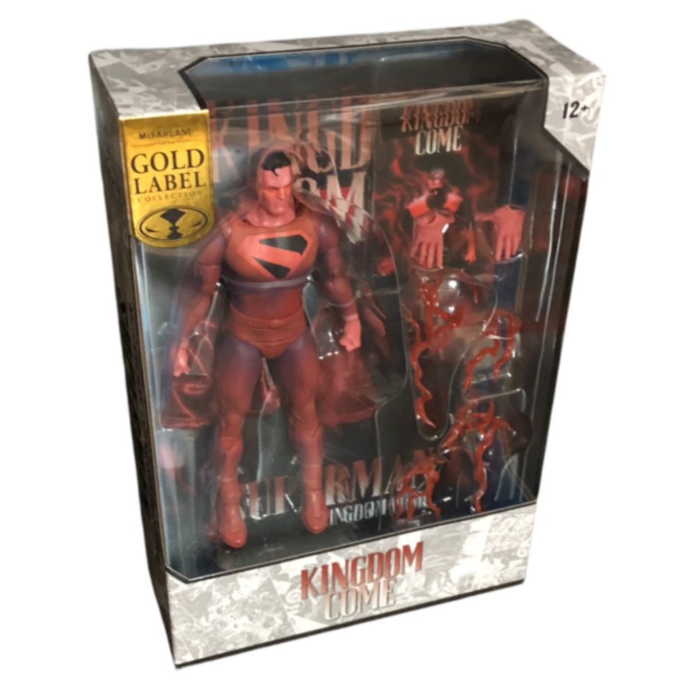 DC Multiverse - Superman Cover Recreations (Kingdom Come) (Gold Label) 7 Inch Figure