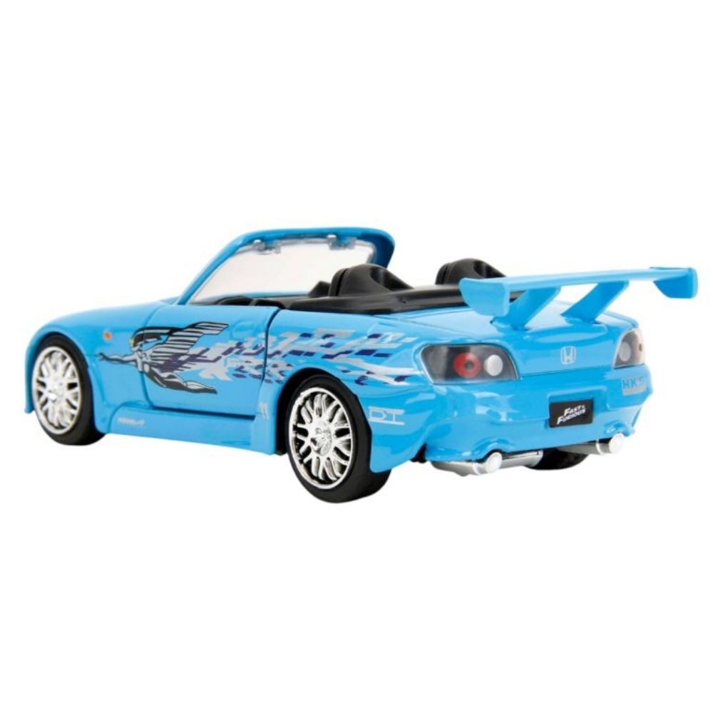 Fast & Furious - 2001 Honda S2000 1:32 Scale Diecast Vehicle (Blue Remix)