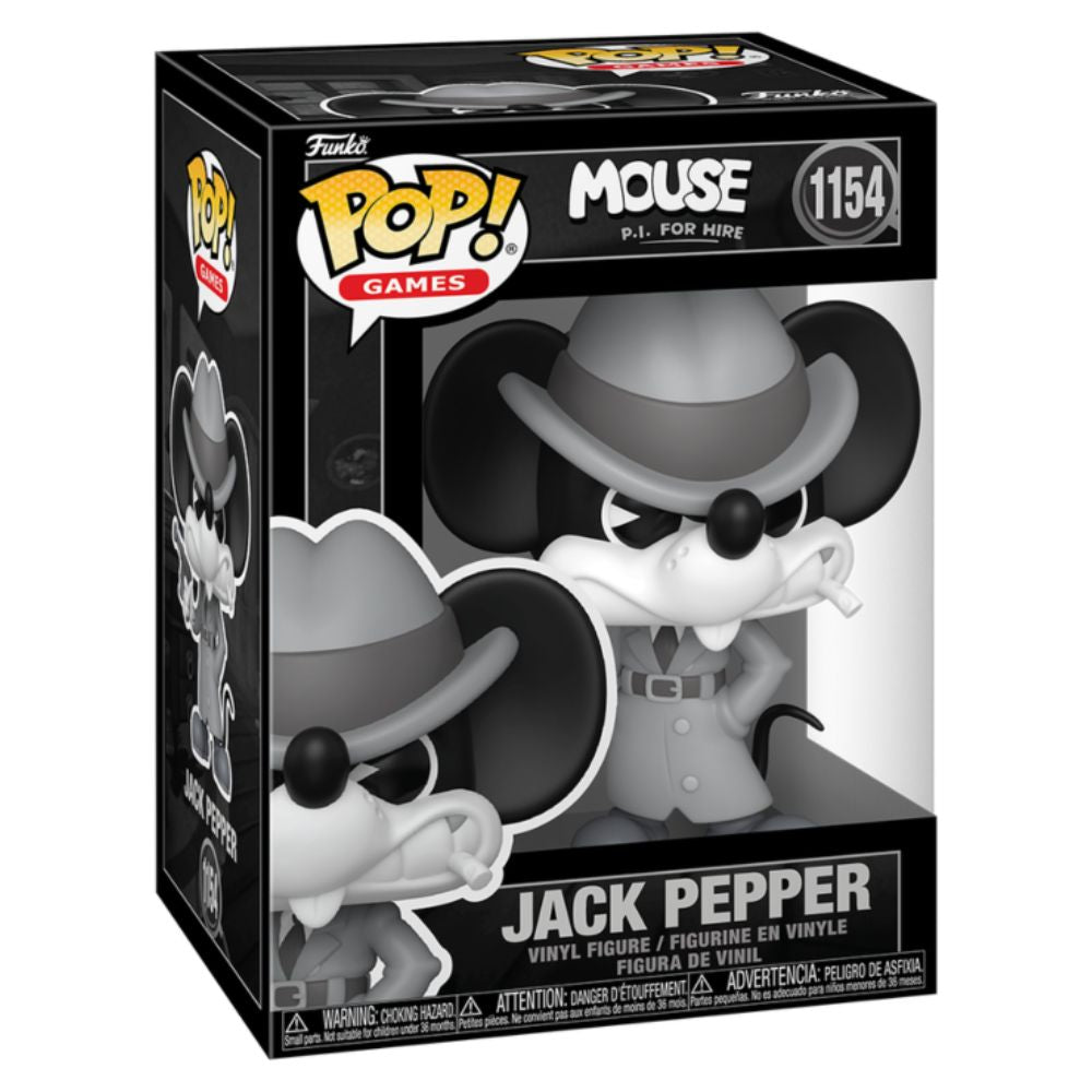 MOUSE: P.I. For Hire - Jack Pepper Pop! Vinyl