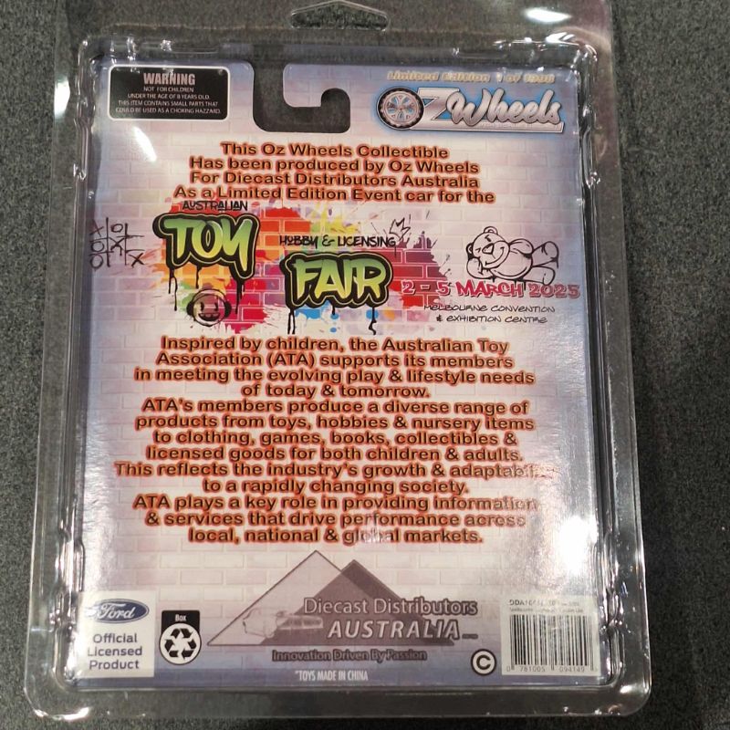 Oz Wheels Toy Fair 2025 Ford XY GT Falcon Ute 1970
