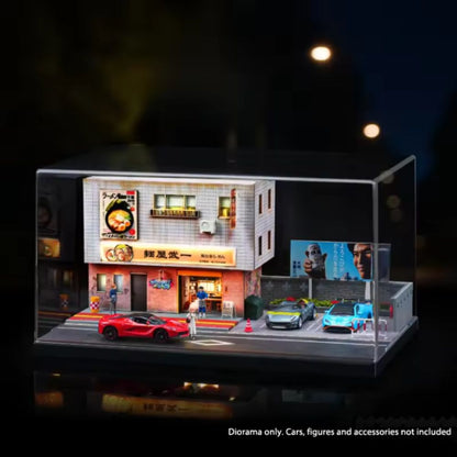 1:64 Diorama - Scene of Japanese Style Lamian Noodles Shop (Large) Min