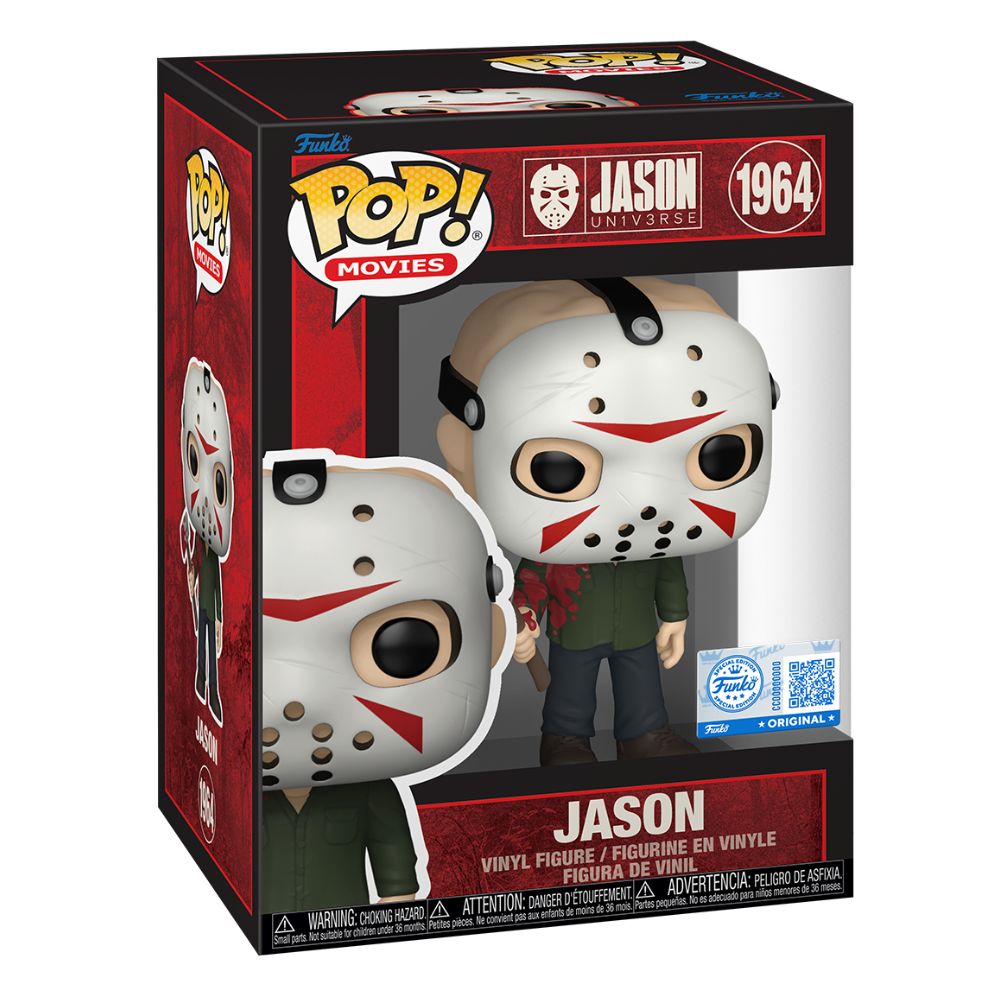 Friday the 13th - Jason with Axe US Exclusive Pop! Vinyl