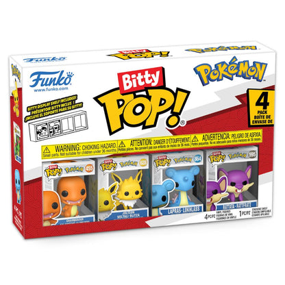 Pokemon - Charmander Bitty Pop! Vinyl 4 Pack