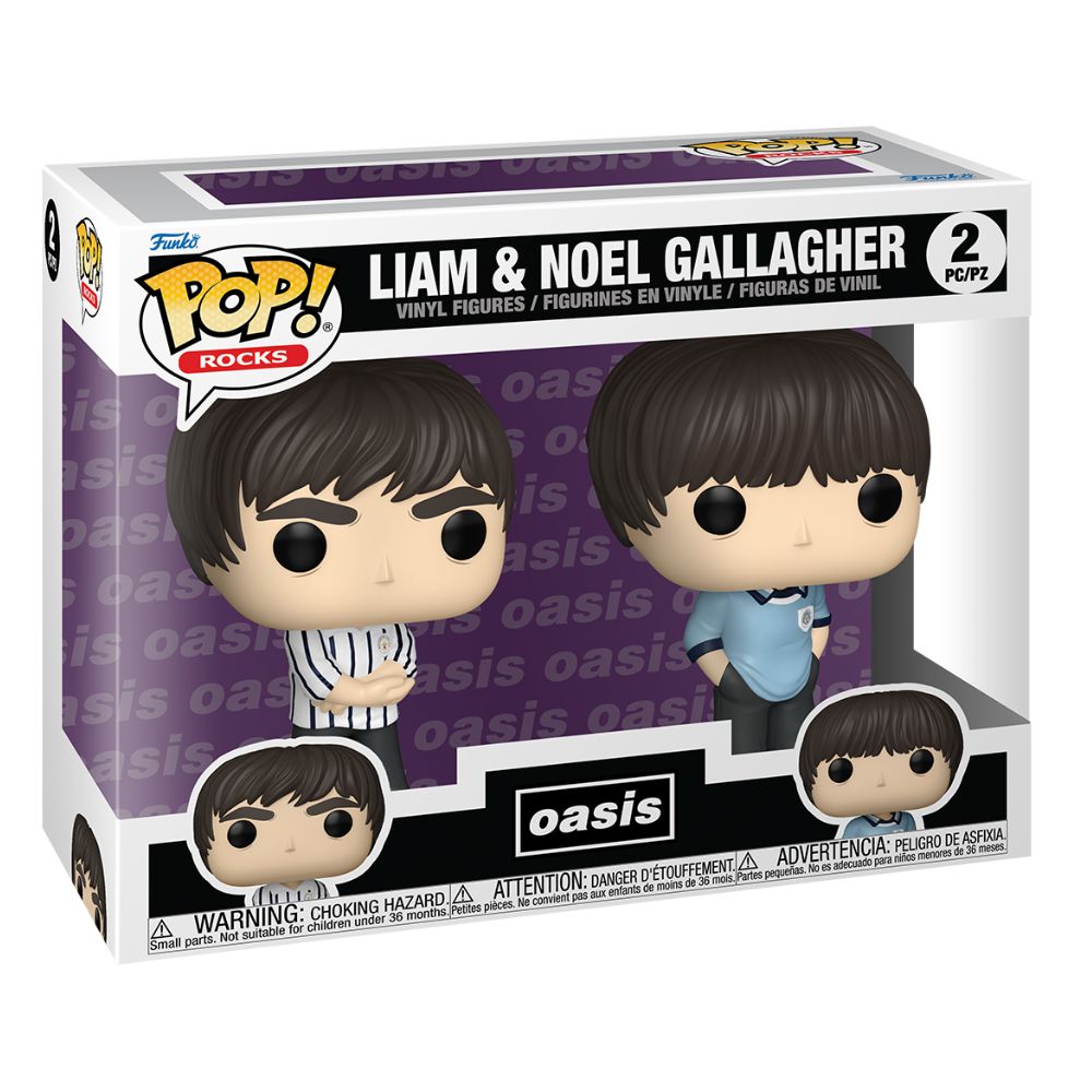 Oasis - Liam & Noel Gallagher Pop! Vinyl 2 Pack