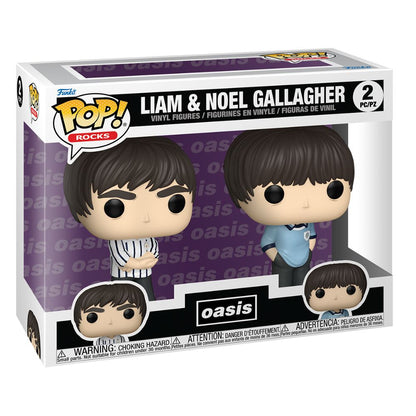 Oasis - Liam & Noel Gallagher Pop! Vinyl 2 Pack