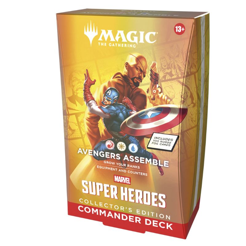 Magic the Gathering Marvel Super Heroes Collector Commander Deck - Select option in checkout comment box