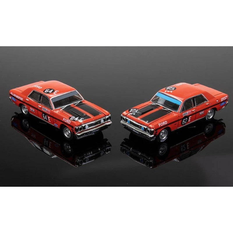 Oz Wheels Racing Legends FSD, Bathurst Twin Set - #64E 1970 Winner & #62E Ford XW Falcon, 1:64 Scale Diecast Car