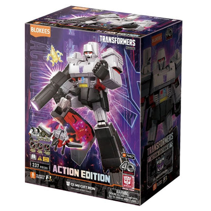 Blokees Figure - Transformers  (Model Kit) Transformers AE02 - G1 Megatron - 20cm (Luminous Eyes)