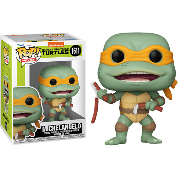 Teenage Mutant Ninja Turtles (1990) - Michelangelo with Sausages Nunchucks Pop! Vinyl