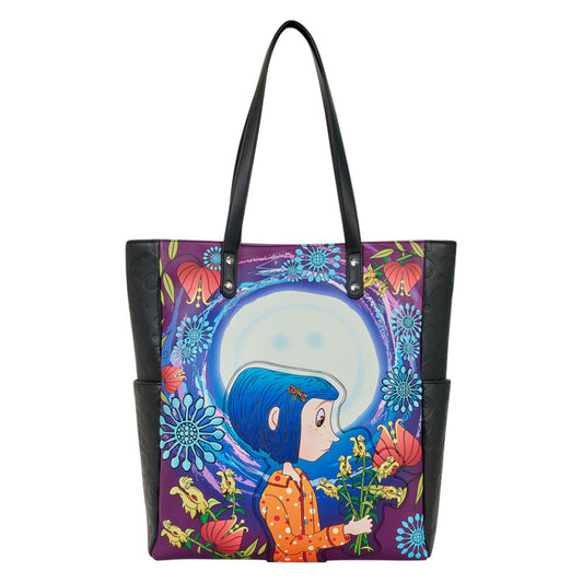 Loungefly - Coraline - Coraline Glow Tote Bag