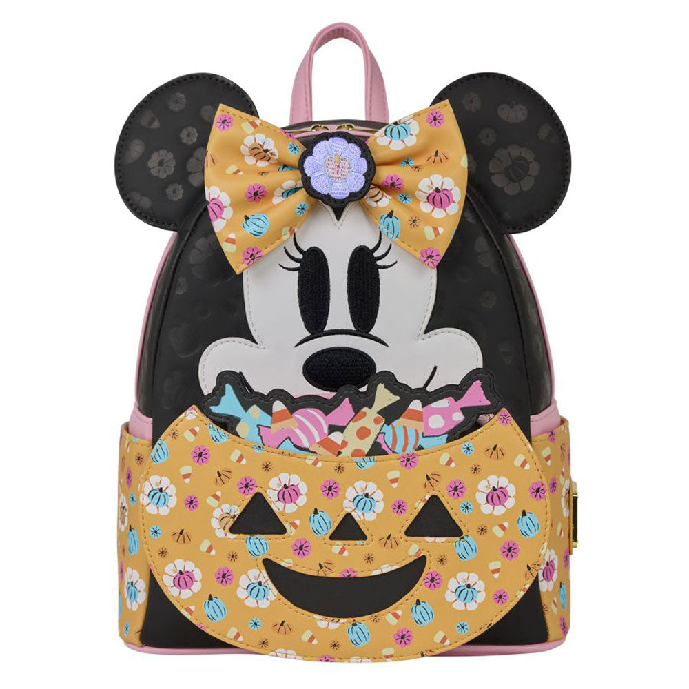 Loungefly - Disney - Minnie Mouse Pumpkin Mini Backpack