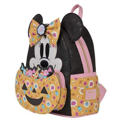Loungefly - Disney - Minnie Mouse Pumpkin Mini Backpack