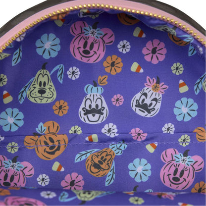 Loungefly - Disney - Minnie Mouse Pumpkin Mini Backpack