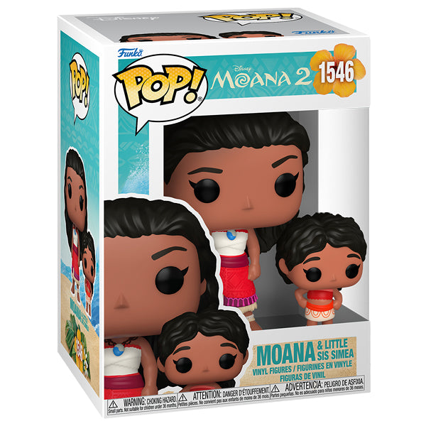 Moana 2 - Moana & Little Sis Simea Pop! Vinyl