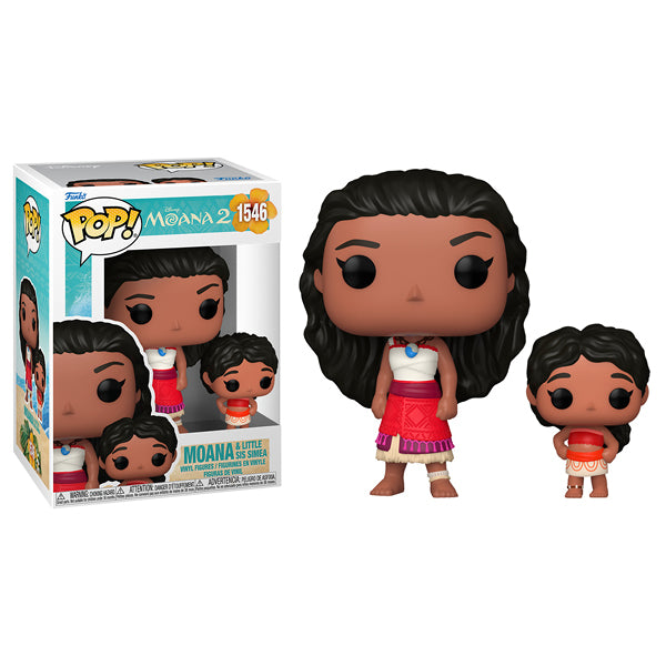 Moana 2 - Moana & Little Sis Simea Pop! Vinyl
