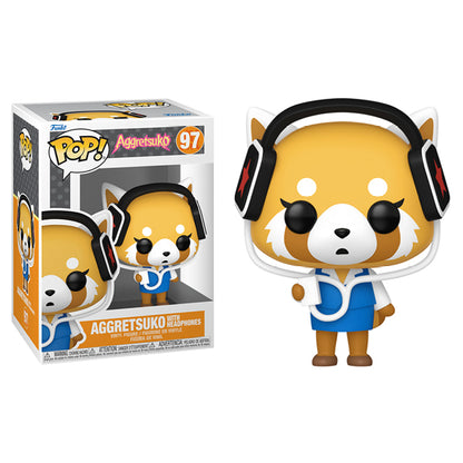 Aggretsuko - Aggretsuko with Headphones Pop! Vinyl