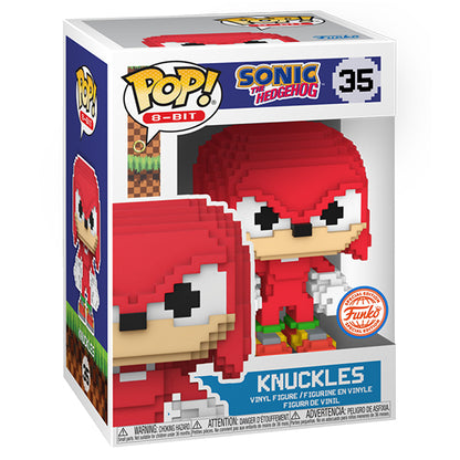Sonic The Hedgehog - Knuckles 8-Bit US Exclusive Pop! Vinyl