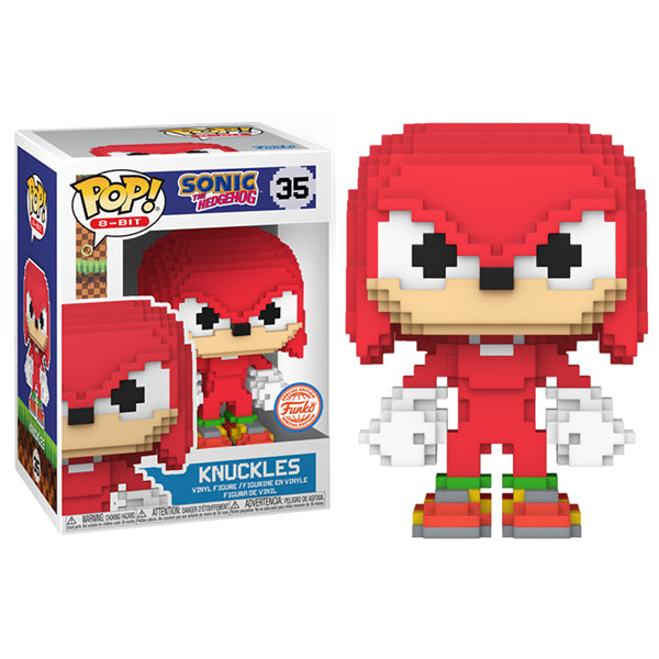 Sonic The Hedgehog - Knuckles 8-Bit US Exclusive Pop! Vinyl