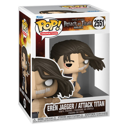 Attack on Titan - Eren Jaeger / Attack Titan (Split) Pop! Vinyl