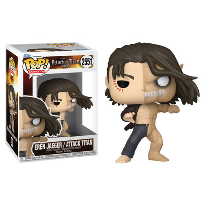 Attack on Titan - Eren Jaeger / Attack Titan (Split) Pop! Vinyl