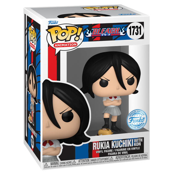 Bleach - Rukia Kushiki with Kon US Exclusive Pop! Vinyl