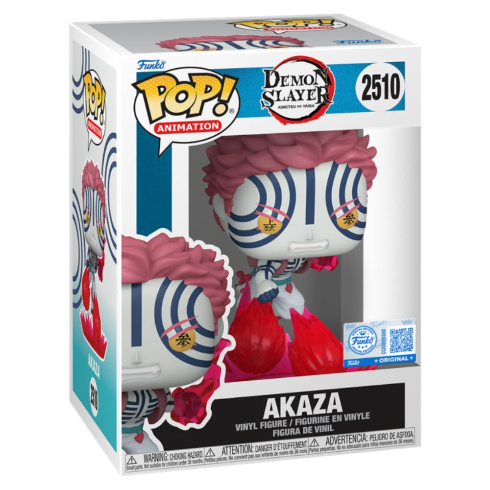 Demon Slayer: Infinity Castle – Akaza (Explosive Flurry) US Exclusive Pop! Vinyl