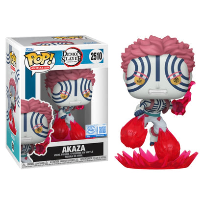 Demon Slayer: Infinity Castle – Akaza (Explosive Flurry) US Exclusive Pop! Vinyl