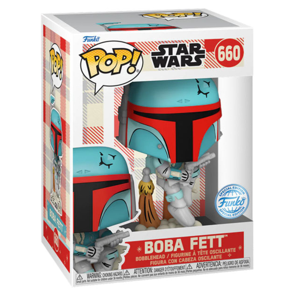 Star Wars: D100 - Boba Fett Retro Reimagined Pop! Vinyl
