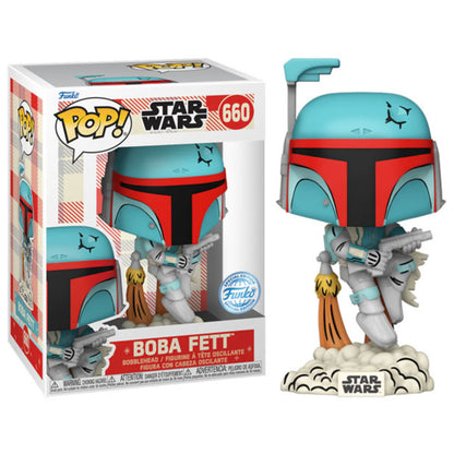 Star Wars: D100 - Boba Fett Retro Reimagined Pop! Vinyl