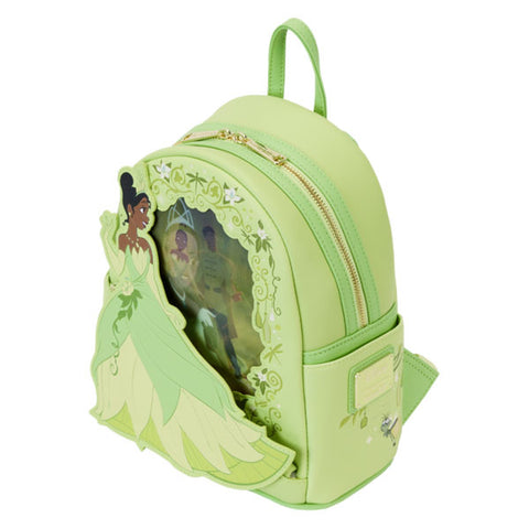 Image of Loungefly - The Princess and the Frog - Tiana Princess Lenticular Mini Backpack
