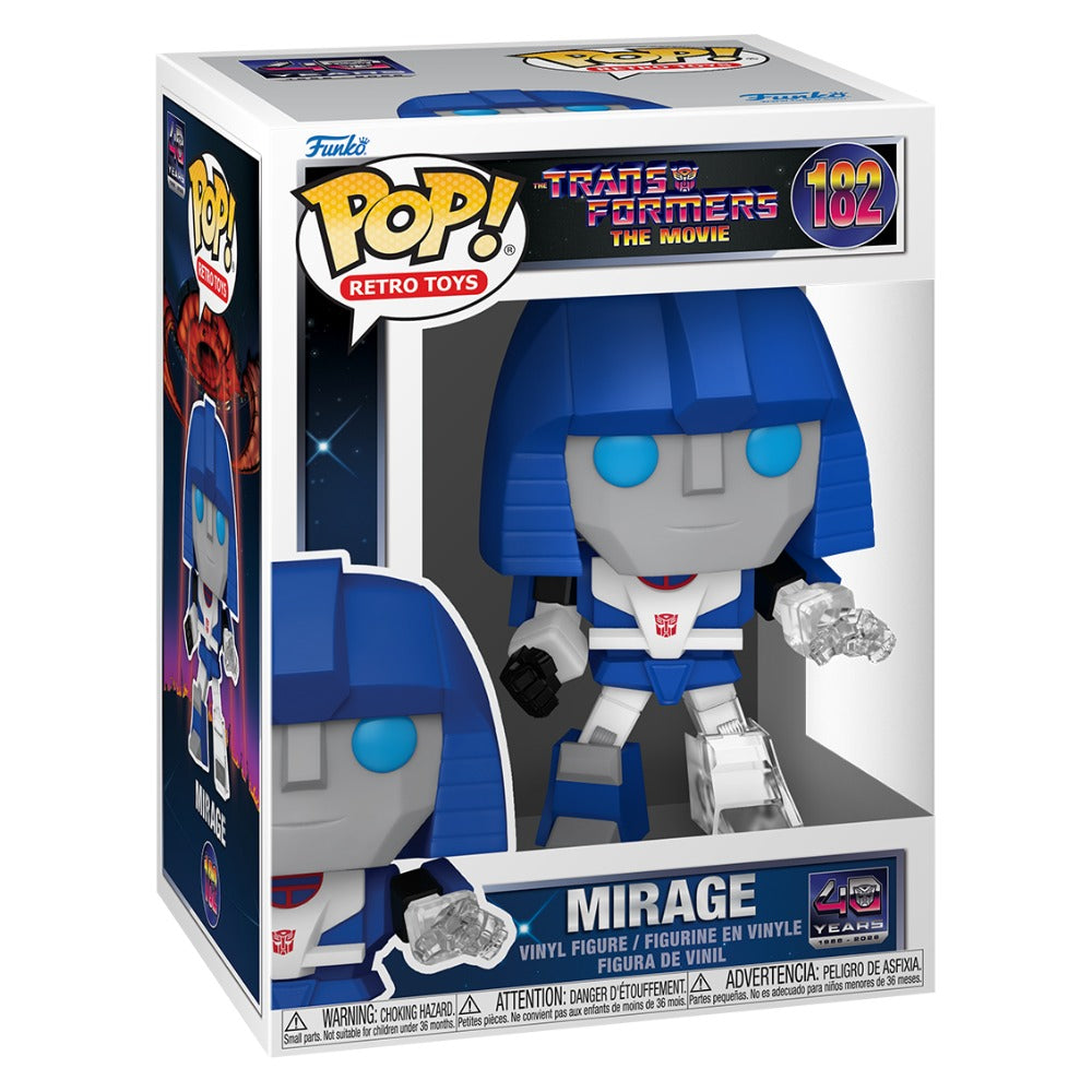 The Transformers: The Movie (1986) - Mirage Pop! Vinyl