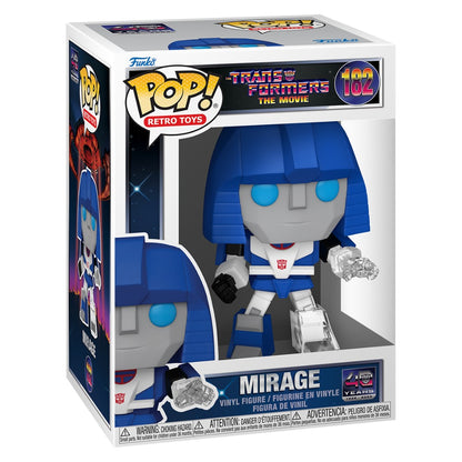 The Transformers: The Movie (1986) - Mirage Pop! Vinyl