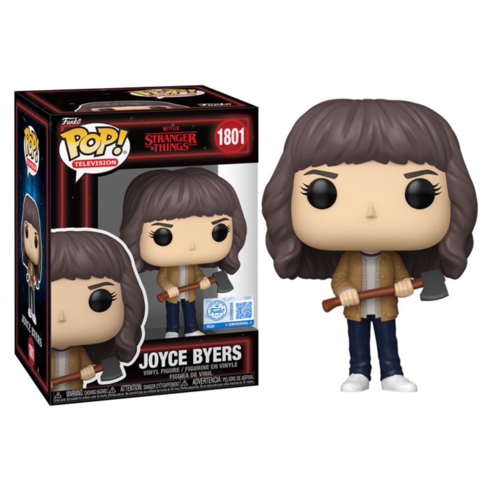 Stranger Things - Joyce Byers with Axe (Season 5) US Exclusive Pop! Vinyl