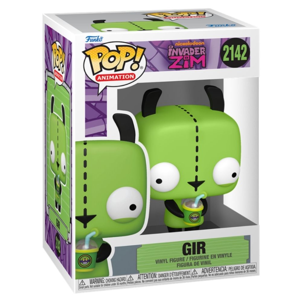 Invader Zim - GIR with Drink Pop! Vinyl
