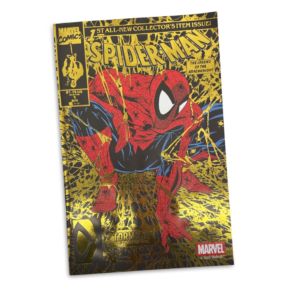 Marvel Comics - Spider-Man by Todd Mcfarlane (Spider-Man #1) Gold Label 1:6 Scale Figure