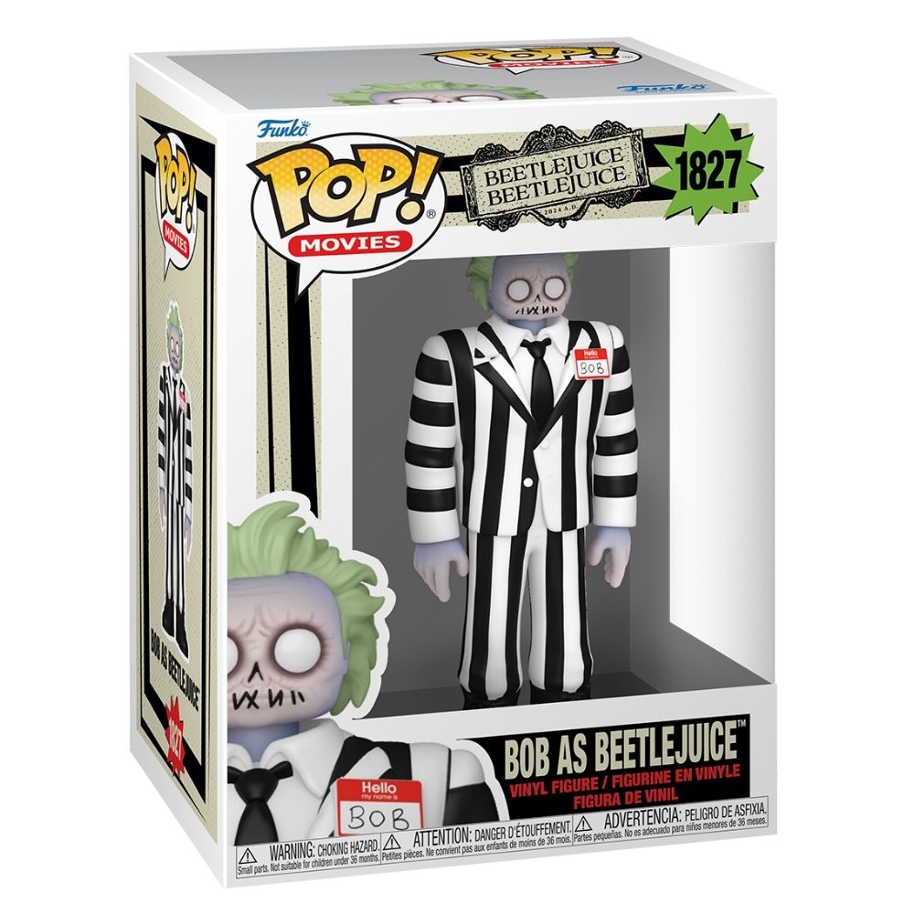 Beetlejuice Beetlejuice (2024) - BOB as Beetlejuice Pop! Vinyl