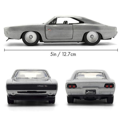 Fast & Furious - Dom's Dodge Charger (Bare Metal) 1:32 Scale Diecast Vehicle